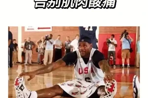 篮球训练后的拉伸动作视频
